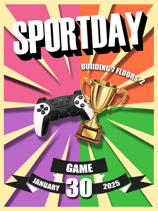 วันที่ 30 มกราคม 2568 ภาพบรรยากาศกิจกรรม “SPORTDAY ภาค2” กีฬาสีภายในชมรมสัปดาห์นี้มีเพียง 1 กีฬา คือ กีฬา E-Sport ROV สนามอาคาร 7 ชั้น 2 (นักเรียน นักศึกษาขึ้นอาคาร 7 ชั้น 2 ทั้งหมด)
